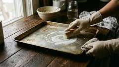 Zo maak je bakplaten schoon zodat ze er weer als nieuw uitzien