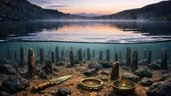 Verborgen bronstijddorp ontdekt in het Mezzano-meer: meer dan 600 houten palen in kaart