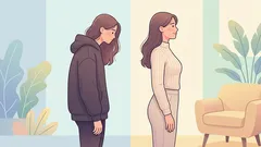 Zo pak je een ronde bovenrug aan met één simpele beweging achter je bureau