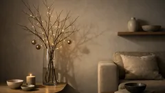 5 stijlvolle alternatieven voor de kerstboom in 2025 (minder rommel, wél sfeer)