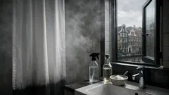 Schimmel op je douchegordijn verwijderen: 3 huismiddelen die echt werken