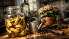 Bananenschil en azijn voor planten: werkt het echt of is het een mythe