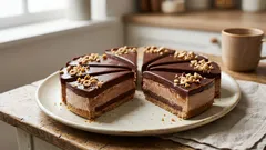 4 ingrediënten, 3 stappen: de makkelijkste no-bake cheesecake met chocolade